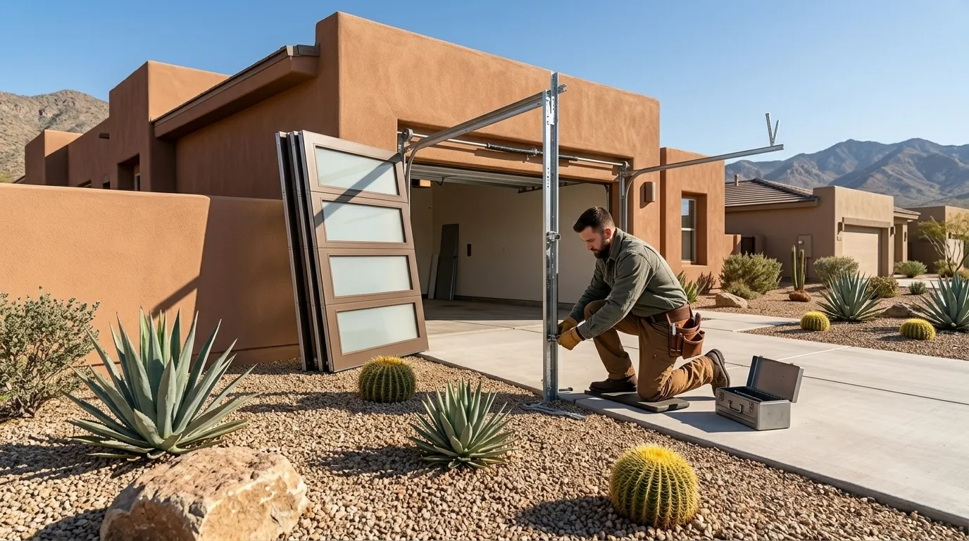 Garage door work by Cottonwood Garage Door Pros in Cottonwood, AZ
